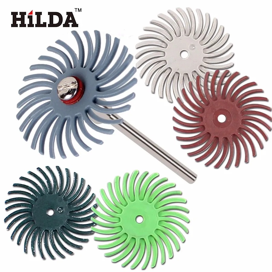 Детали абразивной щетки смешанные крупные зернистости аксессуары для