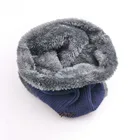 Унисекс, зимние теплые шерстяные вязаные шарфы с кольцами, толстые флисовые внутри, супер эластичные трикотажные маффлеры для мужчин и женщин, Детские гетры с воротником