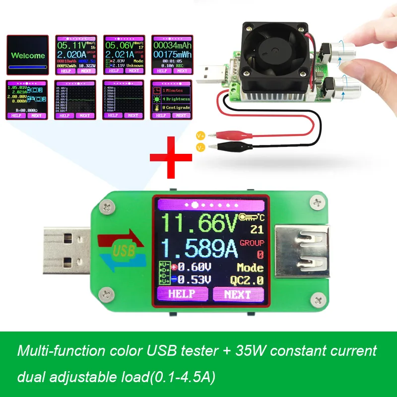 USB тестер Bluetooth компьютер онлайн DC Вольт Ампер ток измеритель напряжения Емкость