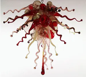 

Hot Sale Mini Hand Blown Glass Style Chandelier for Bedroom Decoration