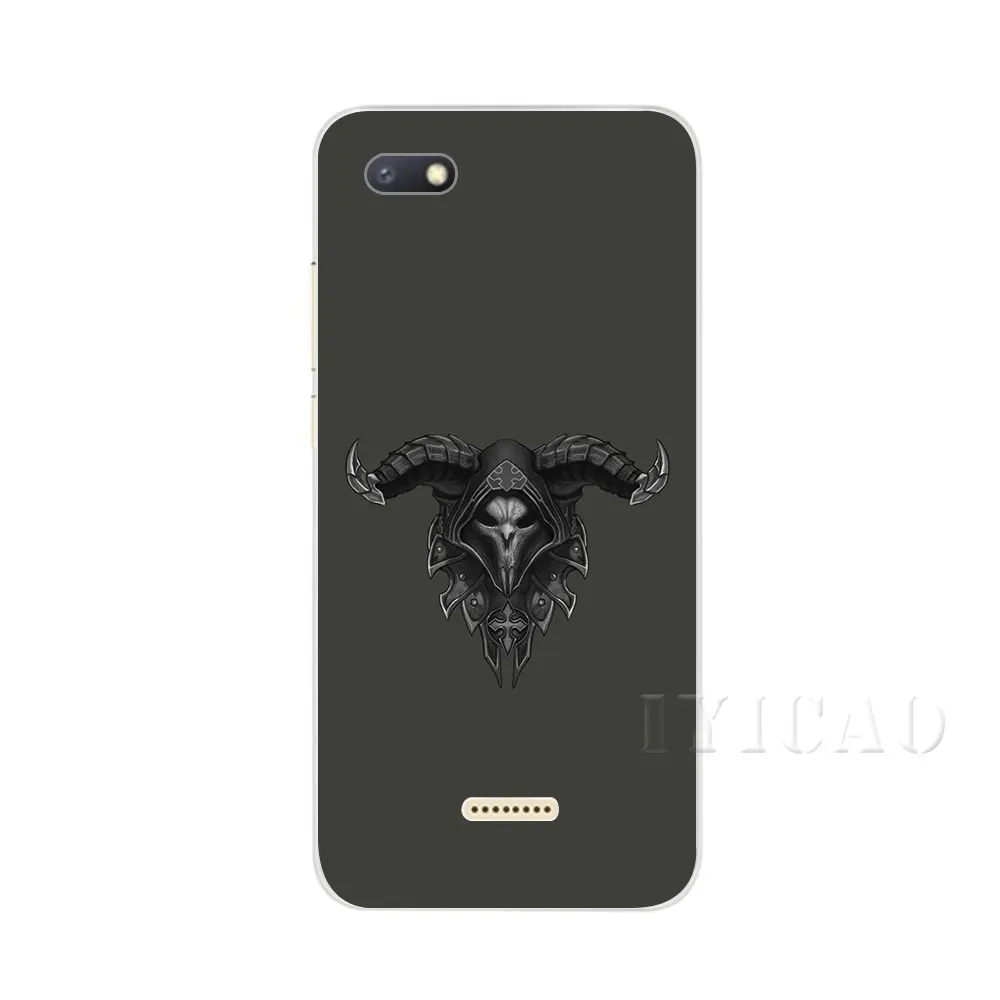 Жесткий чехол IYICAO grim Reaper для Xiaomi Redmi Note 3 4 5 6 7 Pro 5A Prime|Чехлы-накладки| |