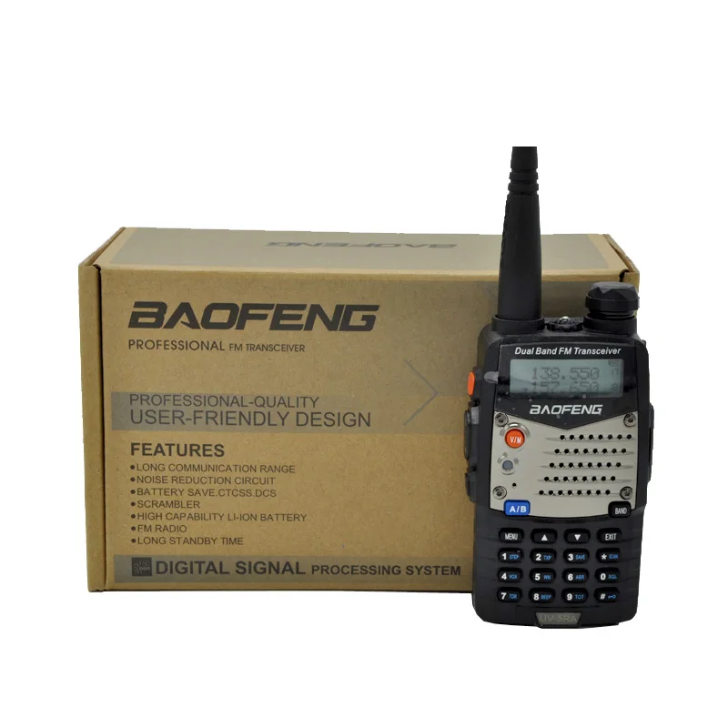 Портативная рация Baofeng обновленная версия Беспроводная портативная с двойным