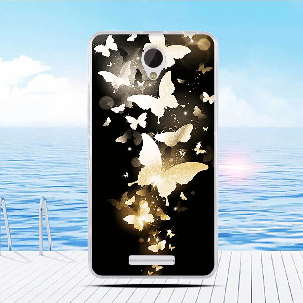Чехол для Lenovo A5000 с 3D рельефным рисунком задняя крышка из ТПУ мягкий силиконовый