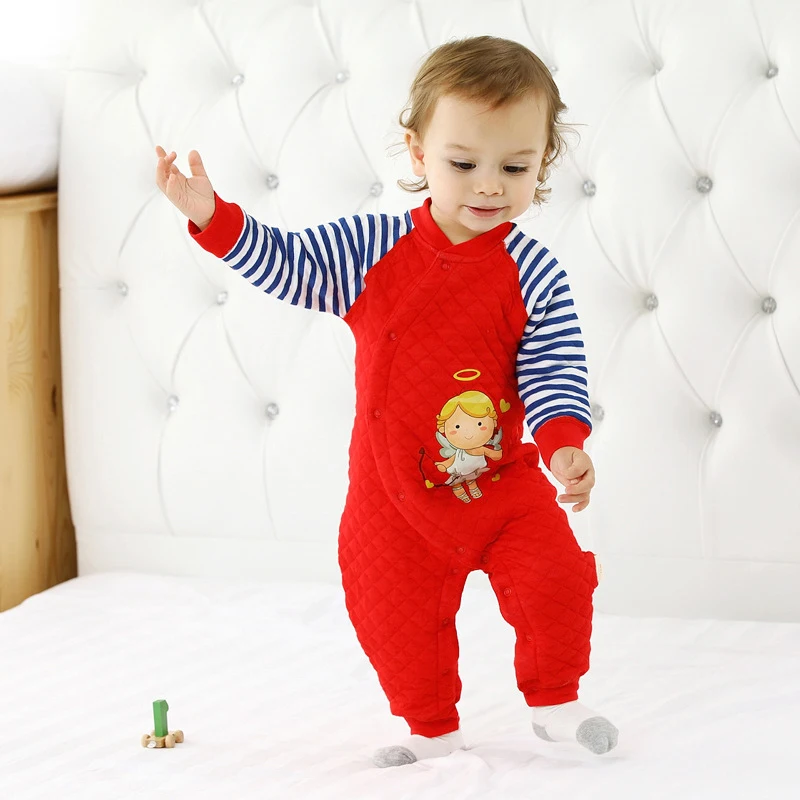 Фирменная Новинка Мода для новорожденных маленьких мальчиков комбинезон с