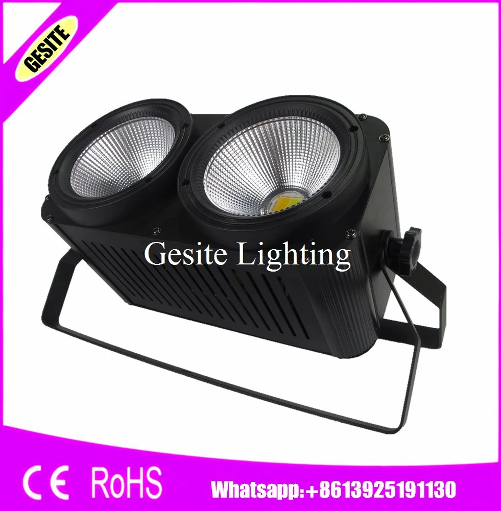 2 шт./лот бесплатная доставка глазная аудитория осветительный прибор COB Light DMX
