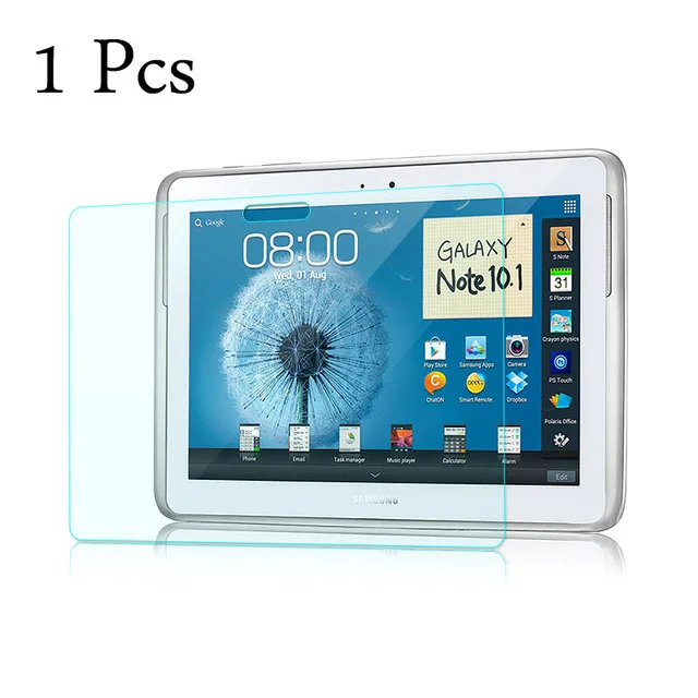 1 PCS Закаленное стекло Мембрана для samsung Galaxy Note 10,1 N8000 N8010 стальная пленка для защиты экрана планшета закаленное - Цвет: 1 PCS