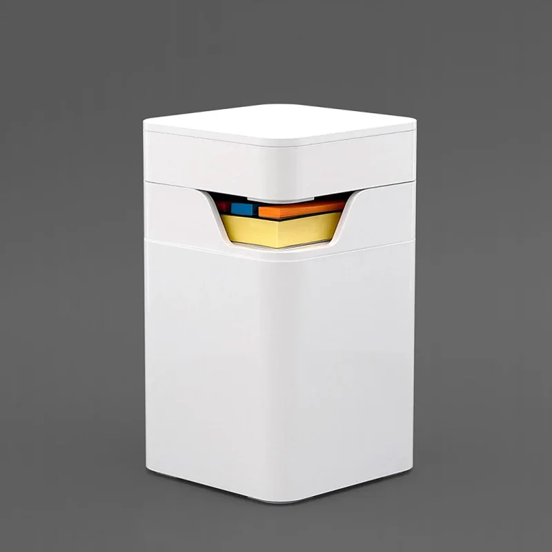 Белый Xiaomi Mijia KACO LEMO Настольный набор для хранения, чехол для ручки, коробка для заметок, ящик для продуктов 3 в 1, сборка, свободный простой дизайн, работа для офиса Fa - Цвет: Белый