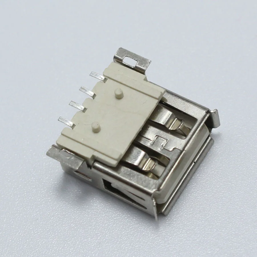 2 шт. USB тип A гнездовой разъем SMD мобильный интерфейса питания 90 градусов