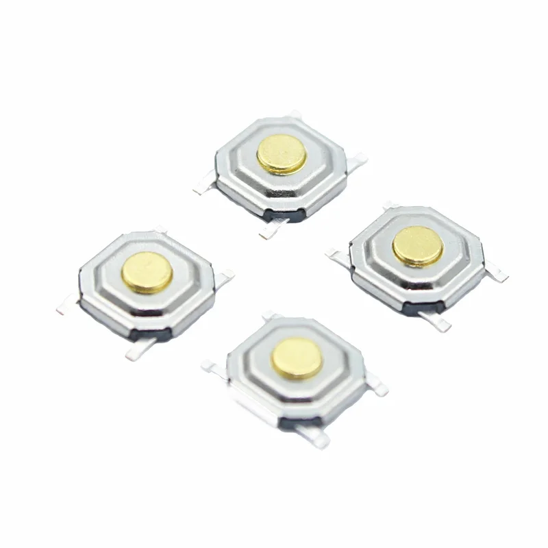 100 шт./лот SMD 4*4*1 5 мм 4x4x1.5мм тактильные тактовые Кнопочные Микро-переключатели |