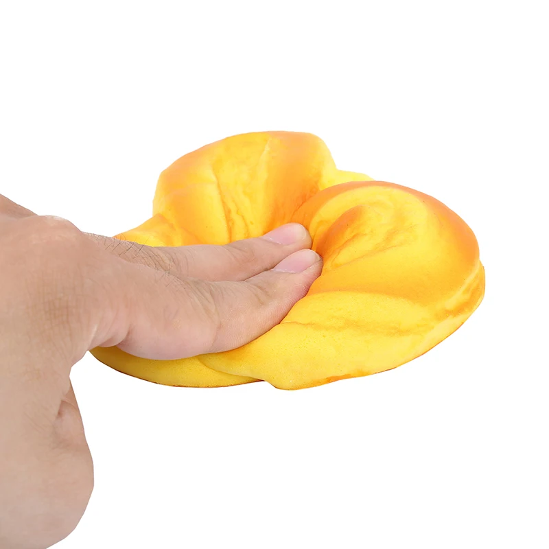 Jumbo Squishy Twistbread bag Toasts Kawaii Милая Подушка хлеб торт супер мягкая медленно