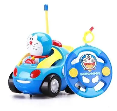 Отправить в течение 24 часов Doraemon игрушки автомобиля радио Управление led Rc Cars
