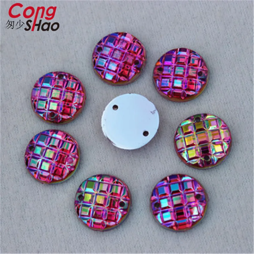 200 шт. круглые акриловые стразы с плоской задней стороной 12 мм|Стразы| |