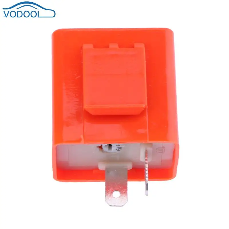 DC 12V 2 Pin Мото Светодиодный указатель поворота сигнала Реле три Шестерни частоты