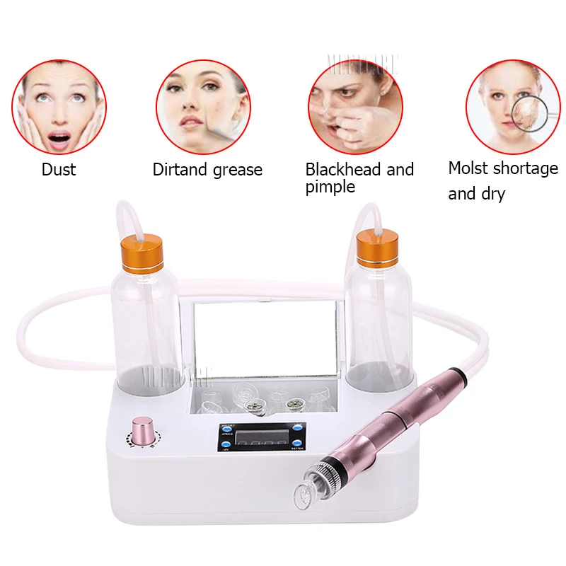 Oxygen Spray Bubble Water Injection Hydro Jet Beauty Machine Blackhead Suction Intrument Pore Cleaner Vacuum Hydra Dermabrasion |