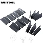 Гибкая контурная полировальная прокладка 14 шт., шлифовальный блок, резиновый коврик из наждачной бумаги, выпуклая и вогнутая для токарного станка, резьба по дереву, инструменты для деревообработки