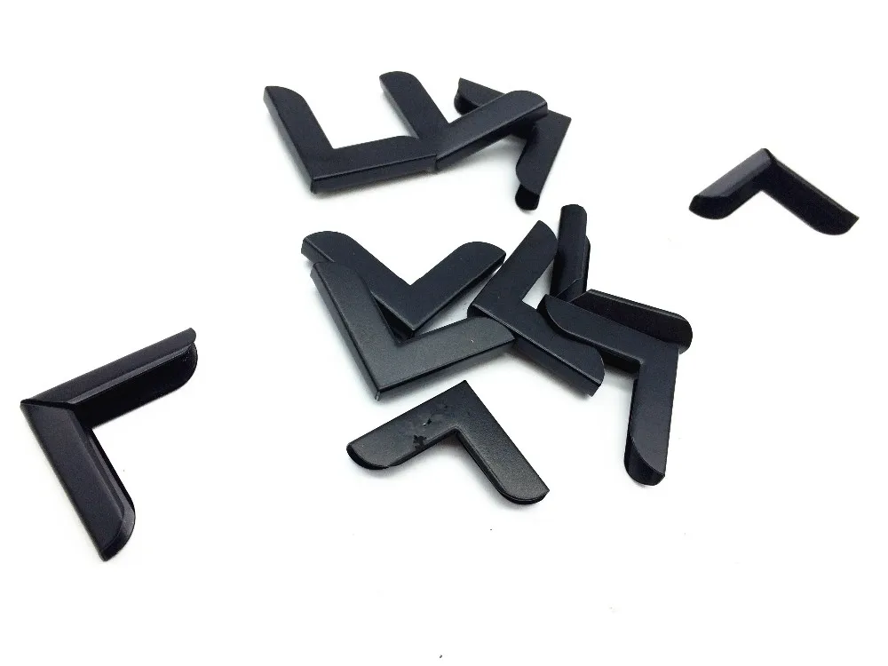 

UNILOCKS 100pcs Hardcover Books Corners, 28mm Black Paint Color Inner 4mm, 100pcs/lot, DIY Book Angle Accessories