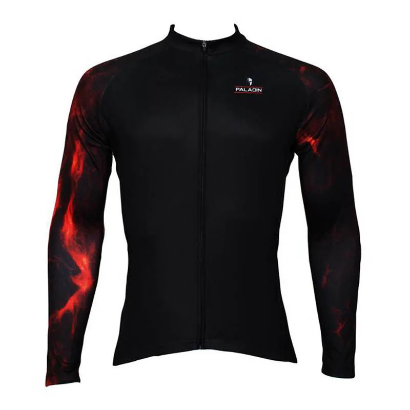 Паладин Для мужчин с длинным рукавом Велосипедная форма Джерси осенние