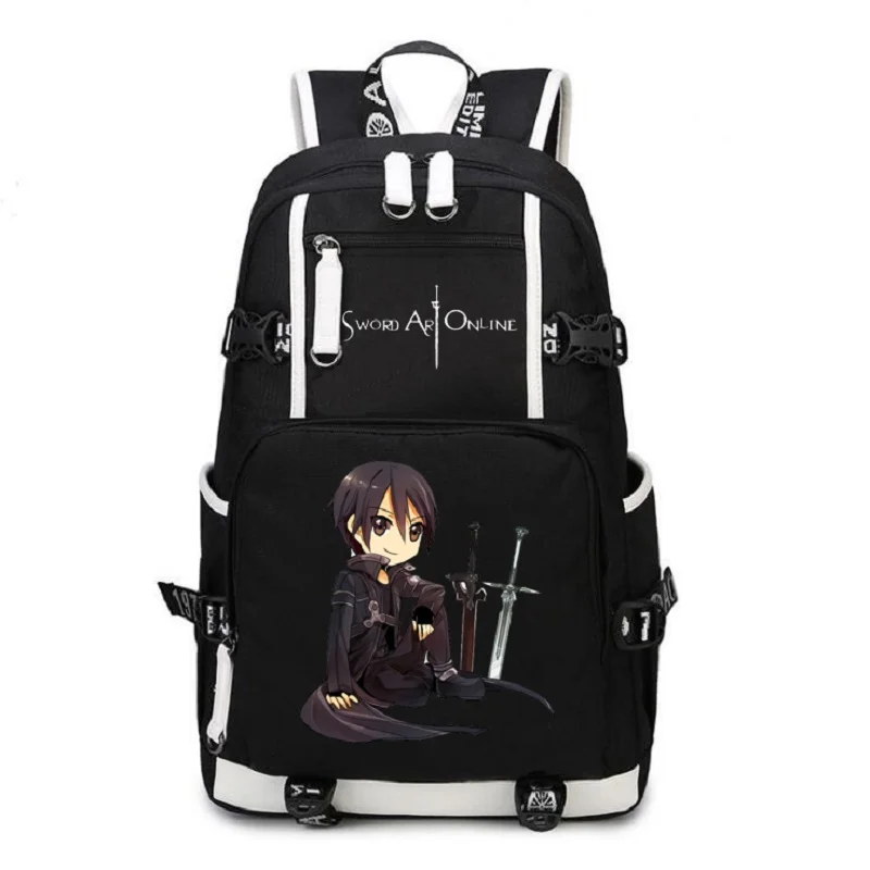 Аниме Sword Art Online рюкзак (SAO) Арка призрачная пуля (ggo) унисекс нейлон большая емкость