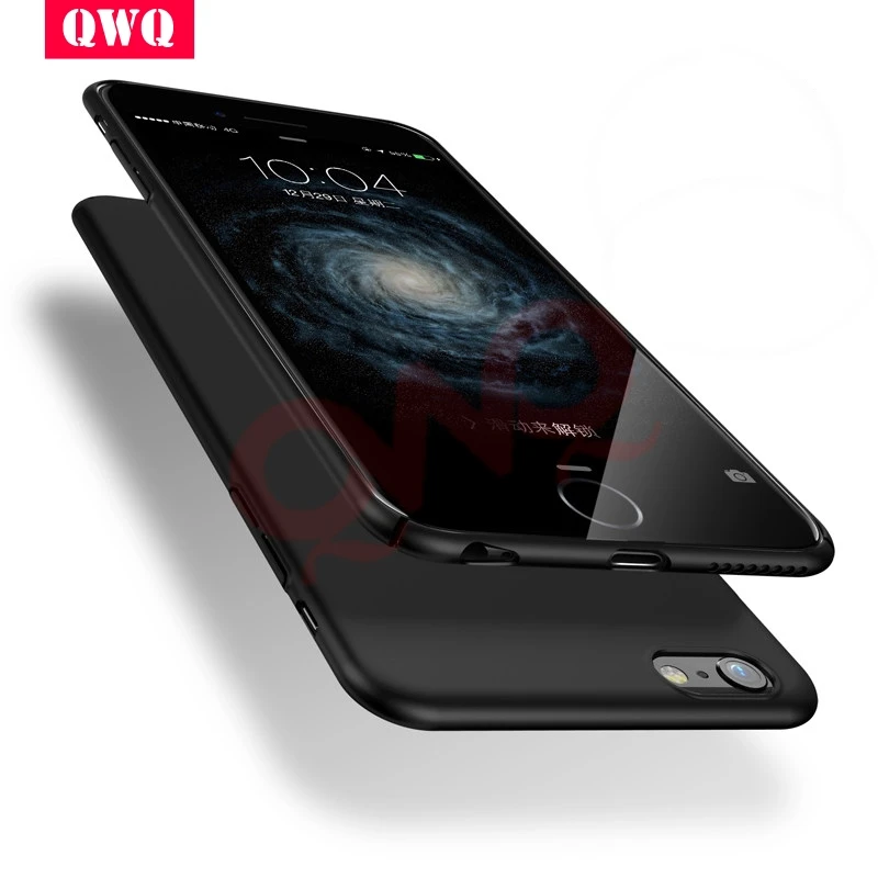 Роскошные матовые ударопрочный телефон чехлы для iPhone 8 7 6 6s Plus ультра тонкий