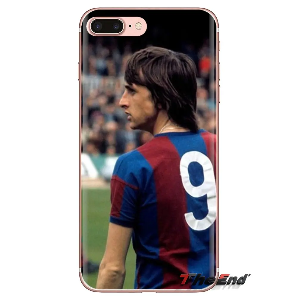 Голландский футболист Johan Cruyff для Oneplus 3T 5T 6T Nokia 2 3 5 6 8 9 230 3310 1 7 Plus 2017 2018 силиконовые