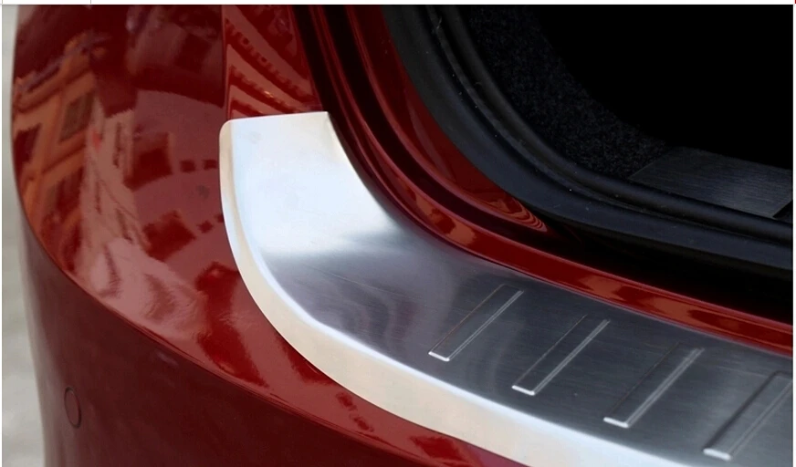 Задний бампер протектор scurff пластина порога для Volvo S60 S60L S60R, 8K нержавеющая сталь, 1 шт. или 2 шт., в Азию