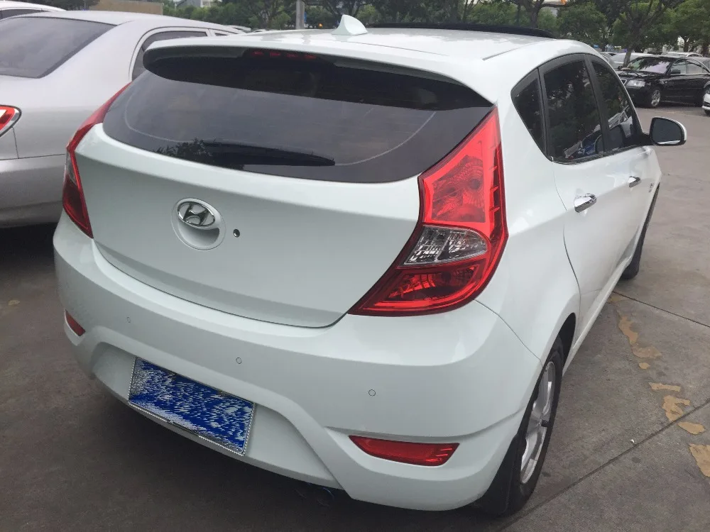 Используется для hyundai elantra спойлер 2016 2018 модель высокого качества ABS Материал