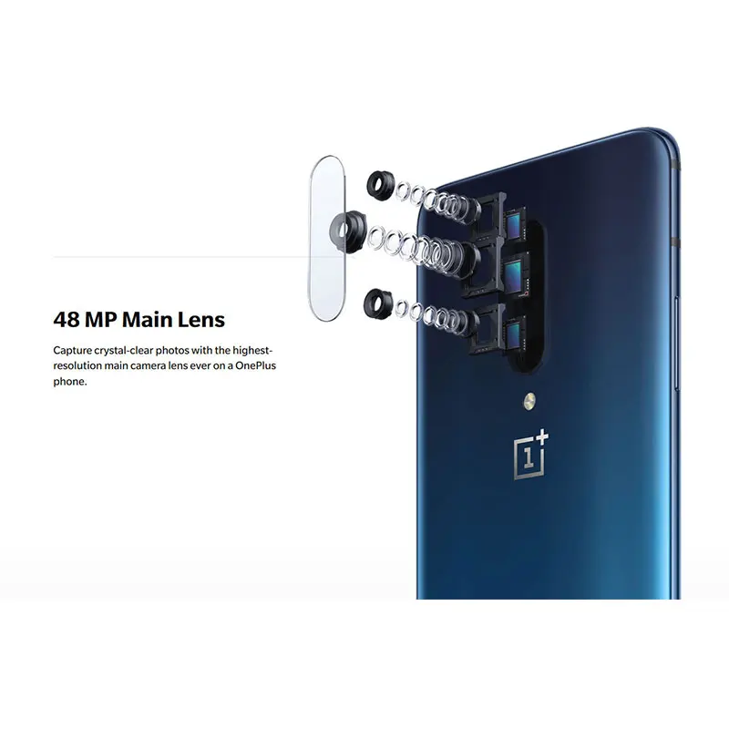 Оригинальный смартфон Oneplus 7 PRO с глобальной прошивкой 8 ГБ 256 Snapdragon 855 NFC 6 67 дюймов