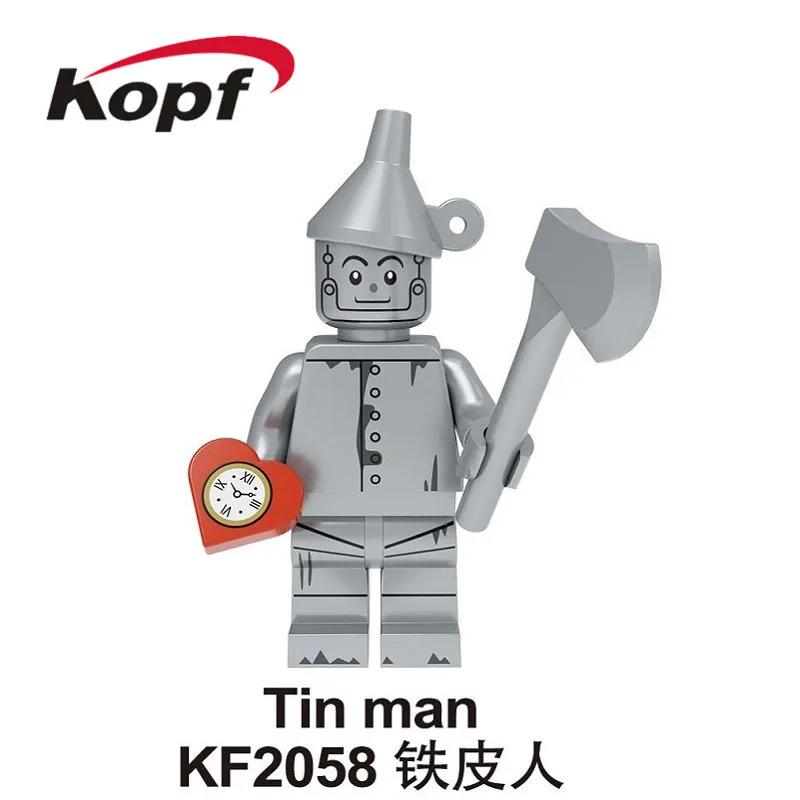 KF2058 Without Box KF8042 строительные блоки серии Pumpng Бэтмен оловянный человек кирпичи арбуз человек Emmet Жираф Лев фигурки подарок детям подарок игрушки - Цвет: KF2058 Without Box