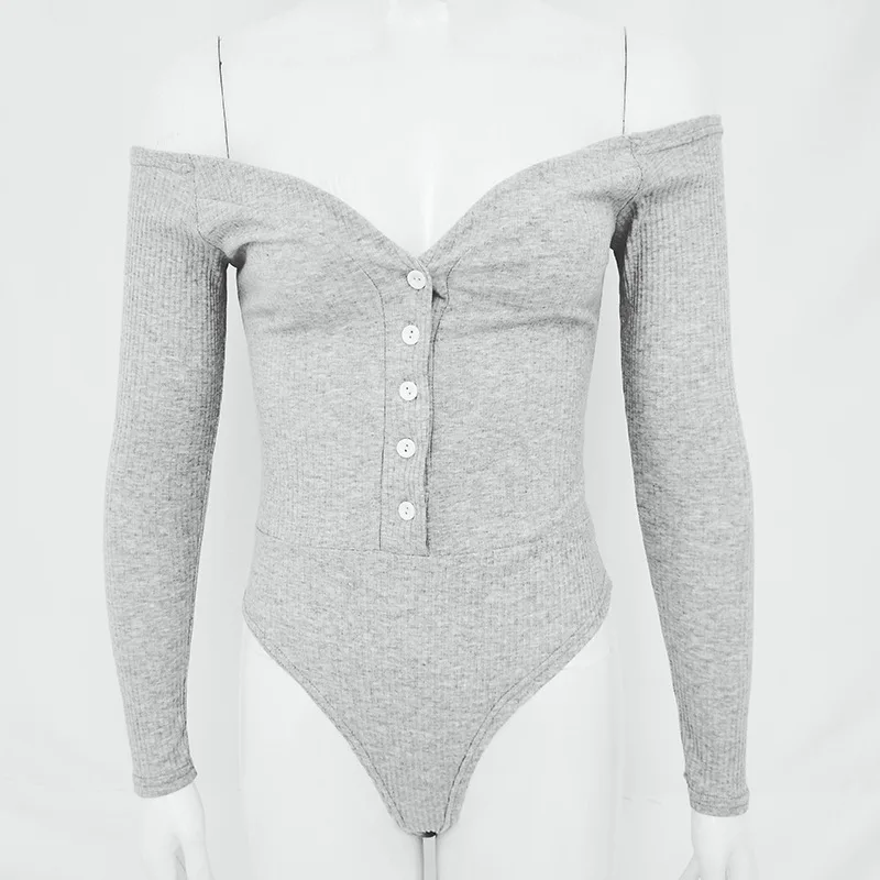 

Sexy Bodysuit Women Rompers V Neck Long Sleeve Women Jumpsuit Autumn Casual High Street Bodysuits Playsuit Overalls 5 Colors