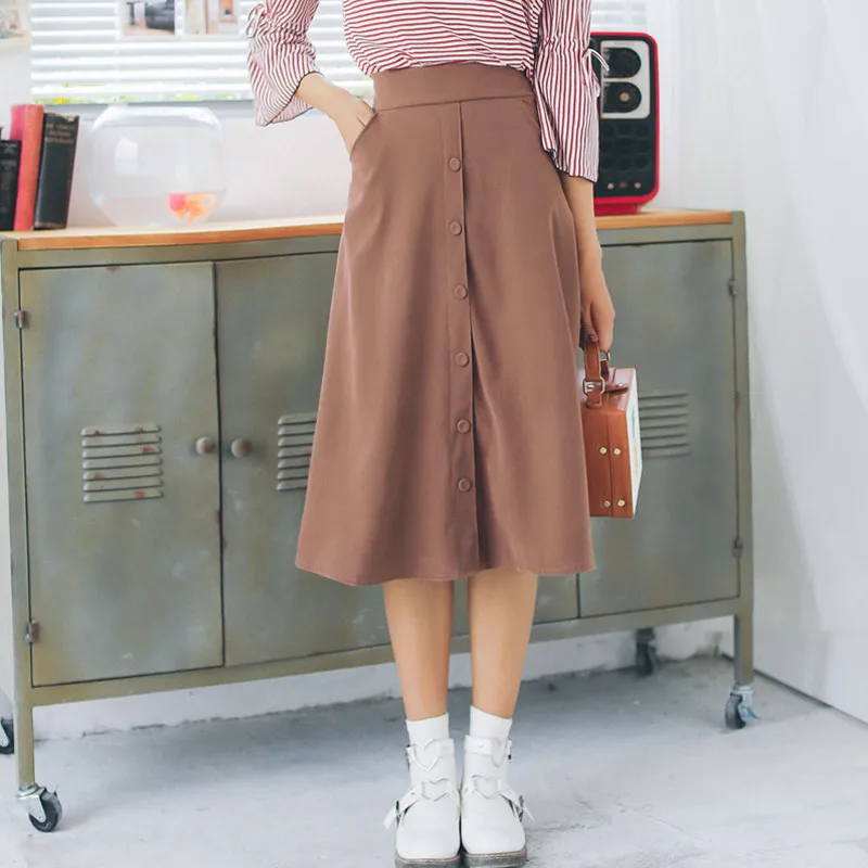 Youg 2018 юбка Для женщин модные ботинки до середины икры большой размер skrits Лето Femme