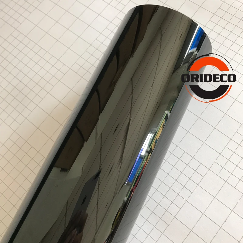 Темная черная Тонировочная пленка для окон автомобиля 50 см x 300 VLT 5% рулон 1 слой