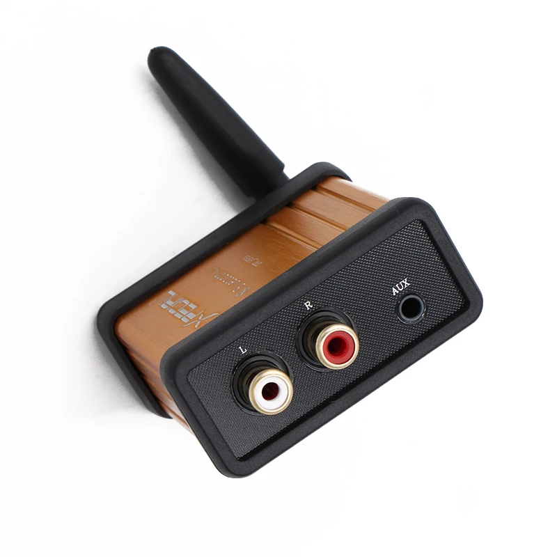 HIFI-класс Bluetooth 4,2 аудио приемник усилитель автомобиля стерео изменить поддержку APTX низкая задержка золотой bluetooth громкой связи автомобильный комплект