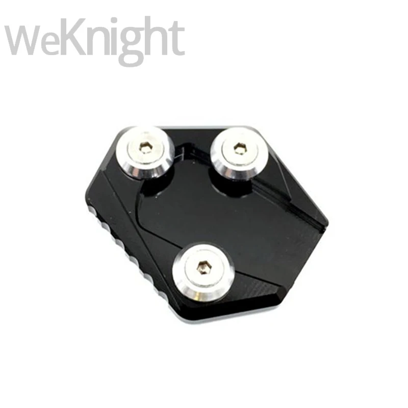 Motorcycle parts CNC Aluminum Side Stand Enlarge Kickstand Extension Plate Pad for Honda GROM MSX125 MSX 125 2014-2015 | Автомобили и