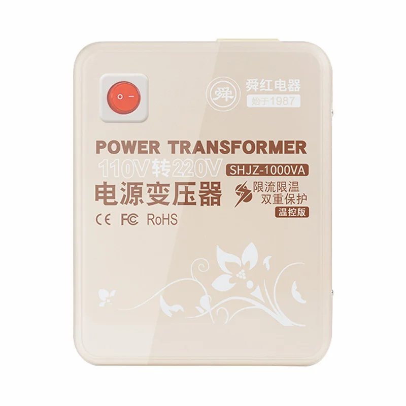 

1000w pure copper transformer AC110v to AC220v converter