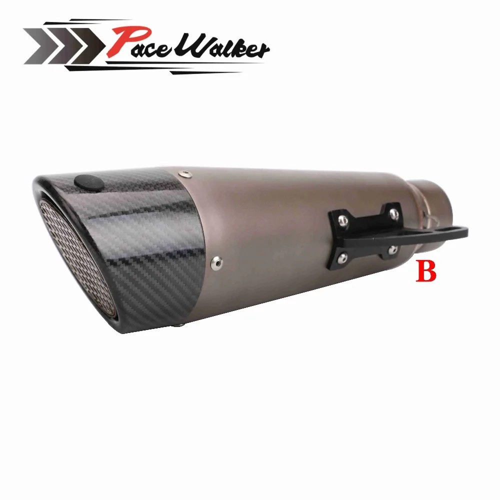 Глушитель выхлопной трубы мотоцикла на входе 51 мм 61 GP Escape выхлопные глушители из