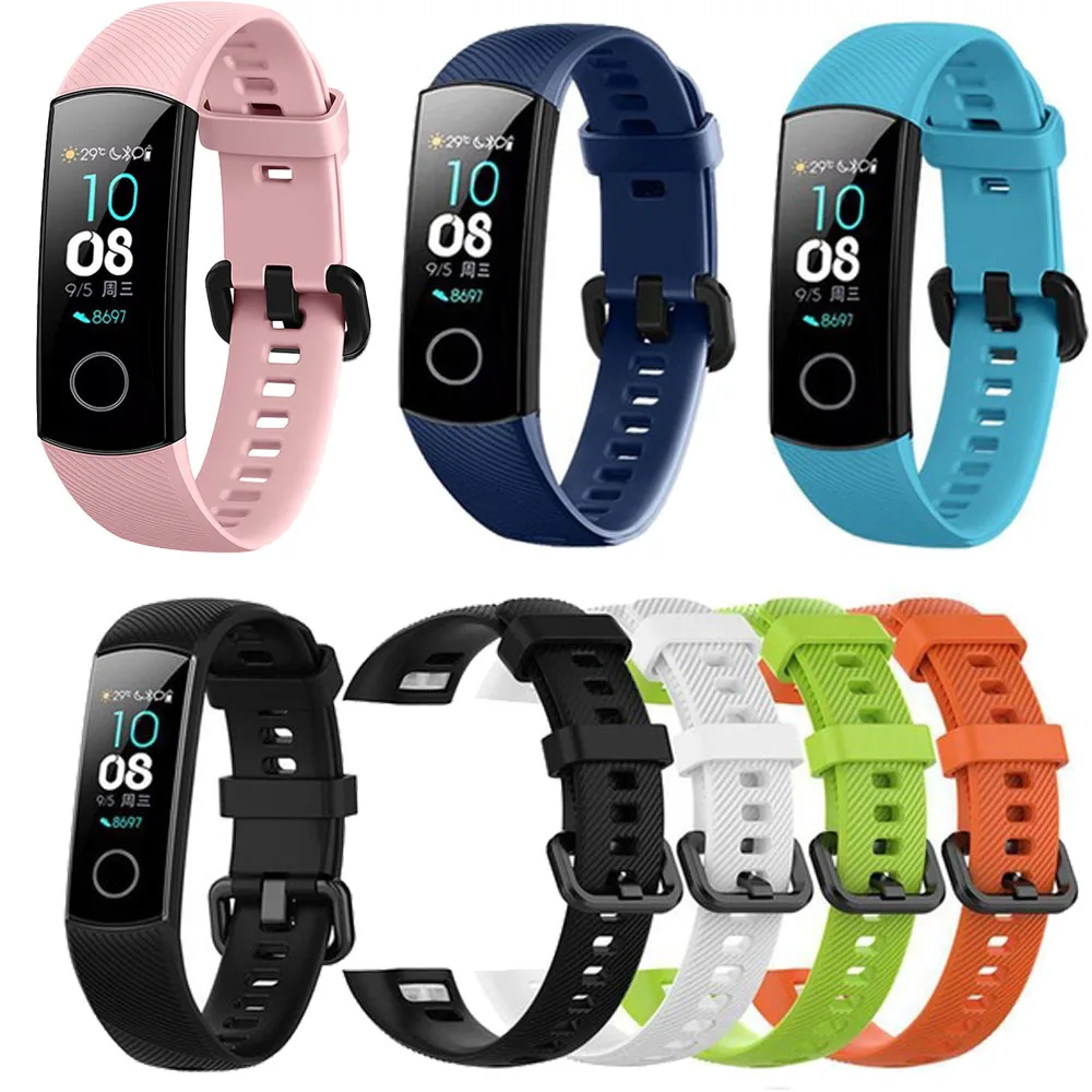 Ремешок для смарт браслета Huawei Honor 4 Band регулируемый спортивный сменный Браслет