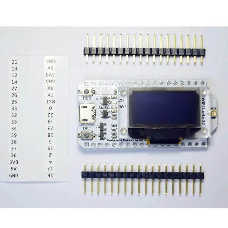 Плата интернет разработки для Arduino 2 шт./лот SX1278 + CP2102 синий OLED дисплей 0 96 дюйма