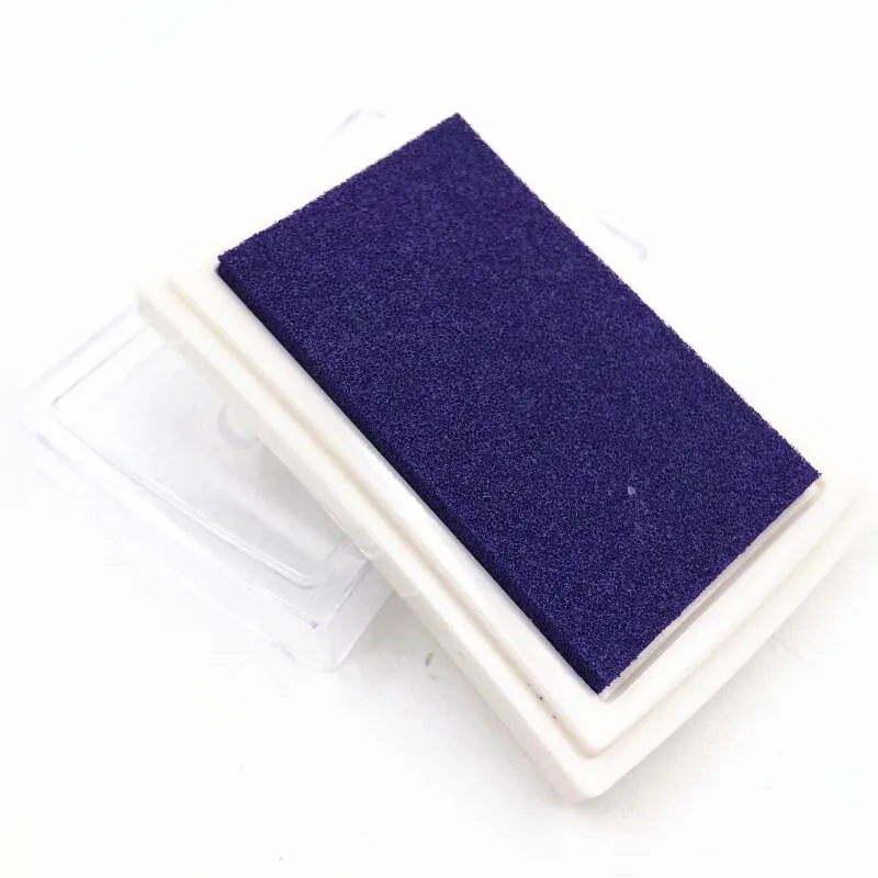purple Разнообразие опциональных 7 см чернильных подушечек Скрапбукинг красочная штемпельная подушечка штамп уплотнение украшения отпечаток пальца трафарет карты Изготовление поделок своими руками - Цвет: purple