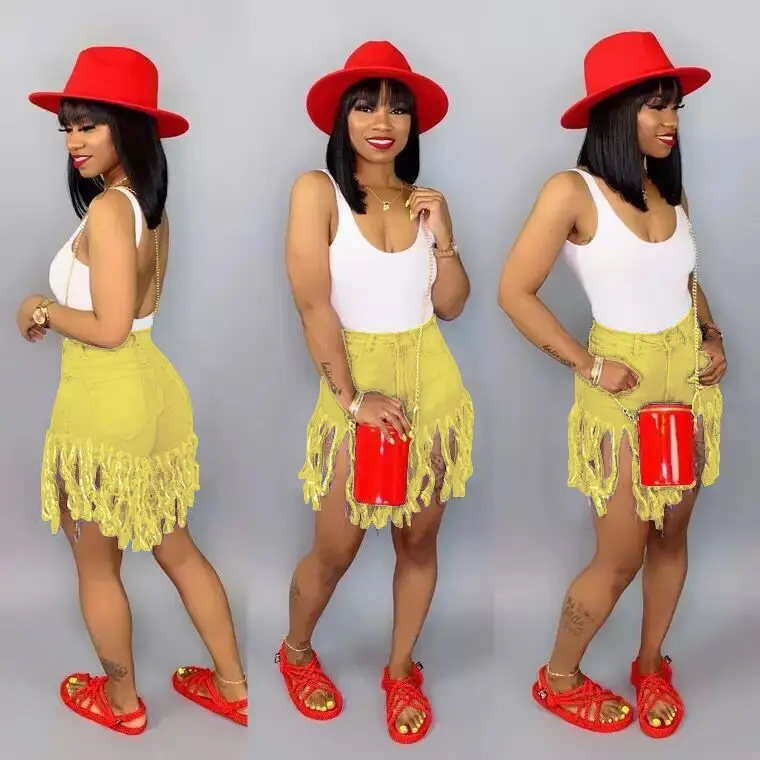 Женские джинсовые шорты с высокой талией BKLD облегающие Клубные Повседневные