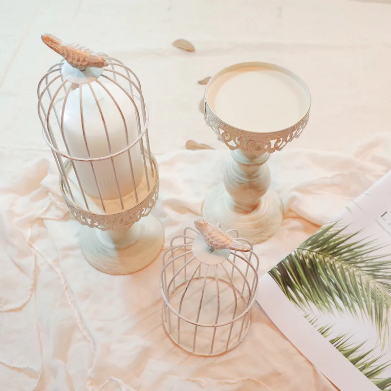 Подсвечник Фонарь Свадебные украшения простой креативный винтажный подсвечник