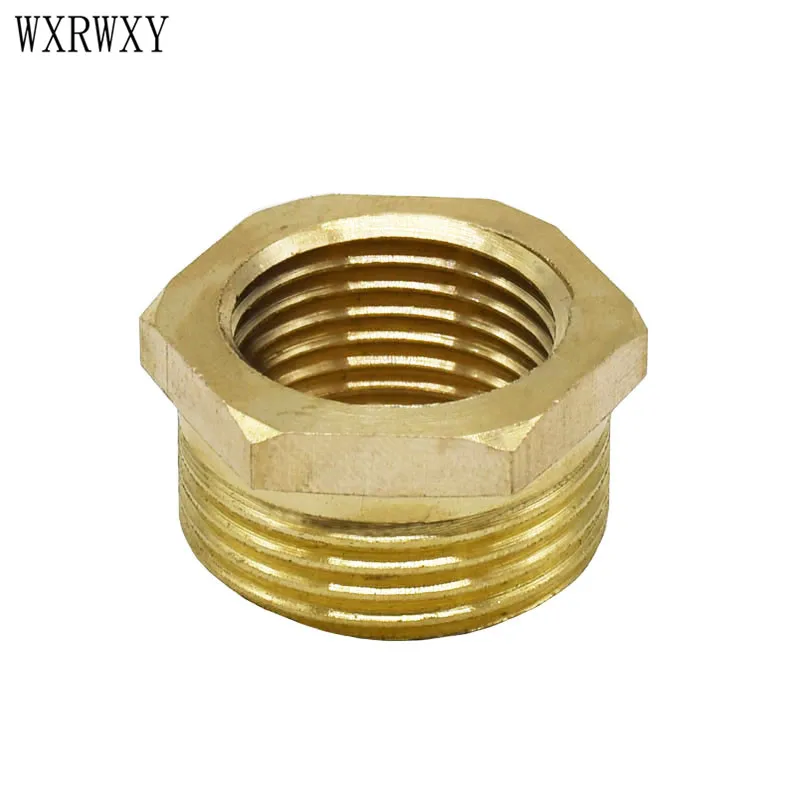 Wxrwxy садовый латунный резьбовой Соединитель с наружной резьбой 3/4 дюйма до 1/2