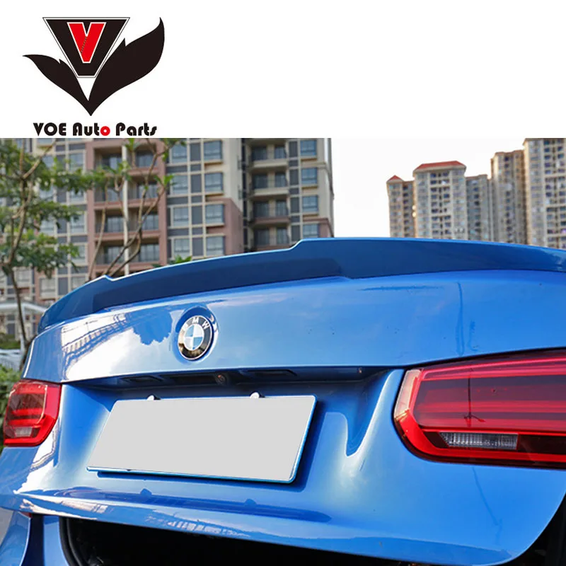 F30 M4 Style ABS Материал заднего крыла Спойлер для BMW 3 серии 316i 318i 320i 328i 335i 325i 326d седан 4