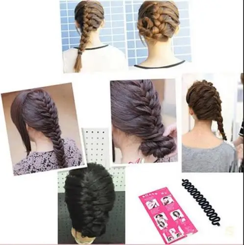 1 шт. паук инструмент для Плетения КОС заколки волос группа сделано Заплетенные