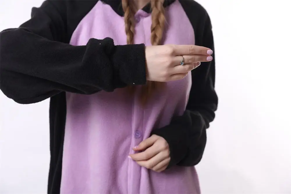 

Adults Animal Pajamas Onesies Winter Party Midnight Cat Cosplay Sleepwear