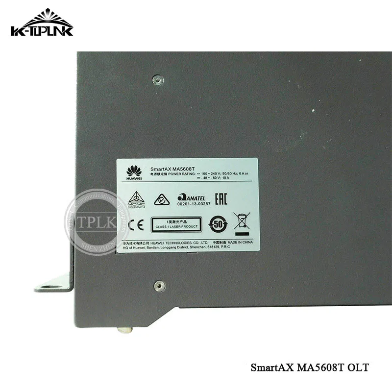 Цена Hua wei OLT GPON MA5608T AC, 1* MPWD линия питания Оптический Терминал, 1*1 г MUCD плата управления 8 или 16 портов