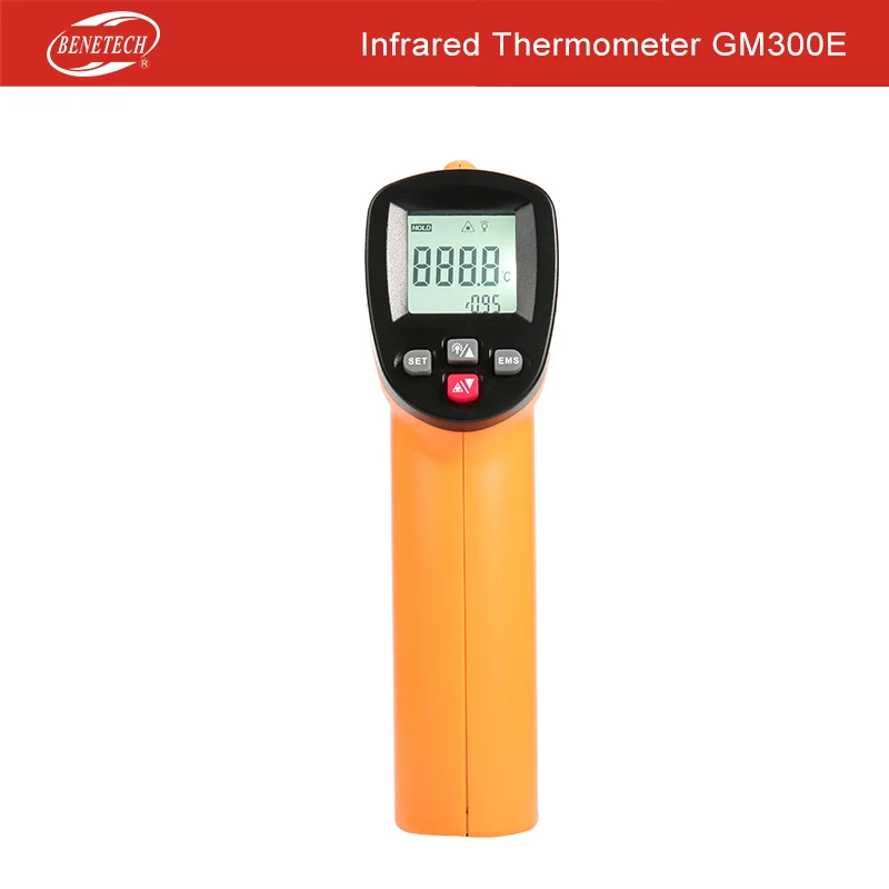 

Digital Non-contact Infrared Thermometer temperature tester Laser GM300E benetech