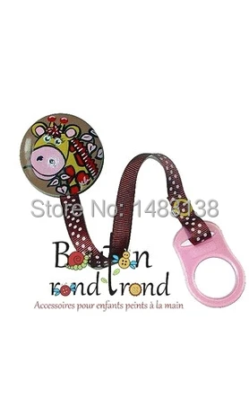 

1000/pcs Colorful Silicone Baby Mam Rings Dummy Pacifier Holder Clip Adapter baby nipple ring
