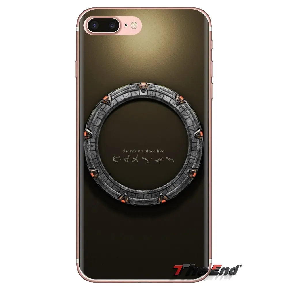 Прозрачные мягкие чехлы для Samsung Galaxy S3 S4 S5 Mini S6 S7 Edge S8 S9 S10 Plus Note 3 4 5 8 9 Stargate Atlantis SGA |