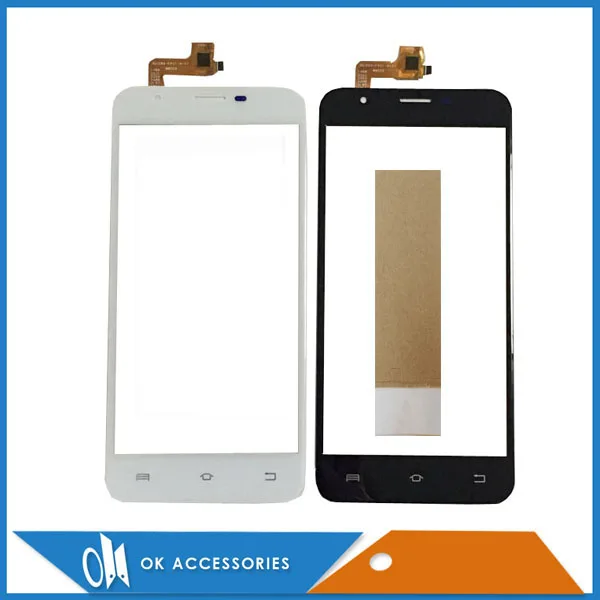 

5,5 дюйма для BQ BQS 5505 BQS-5505 BQS5505 сенсорный экран стекло дигитайзер высокое качество белый черный цвет с лентой 1 шт./лот