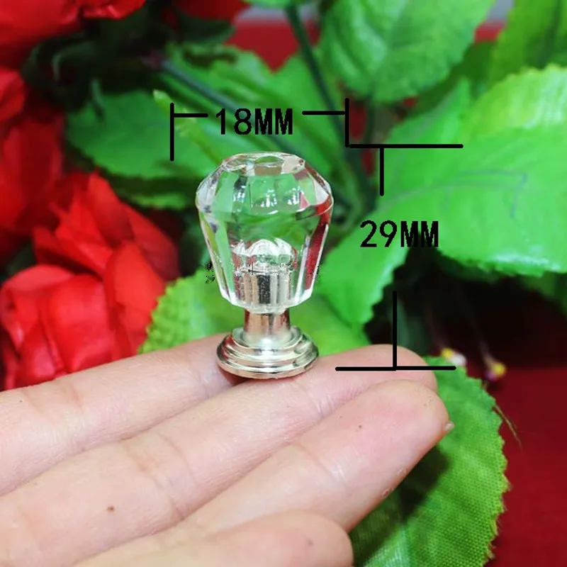 Современные капли воды ручка акриловое волокно ручки и двери сплава шкаф с